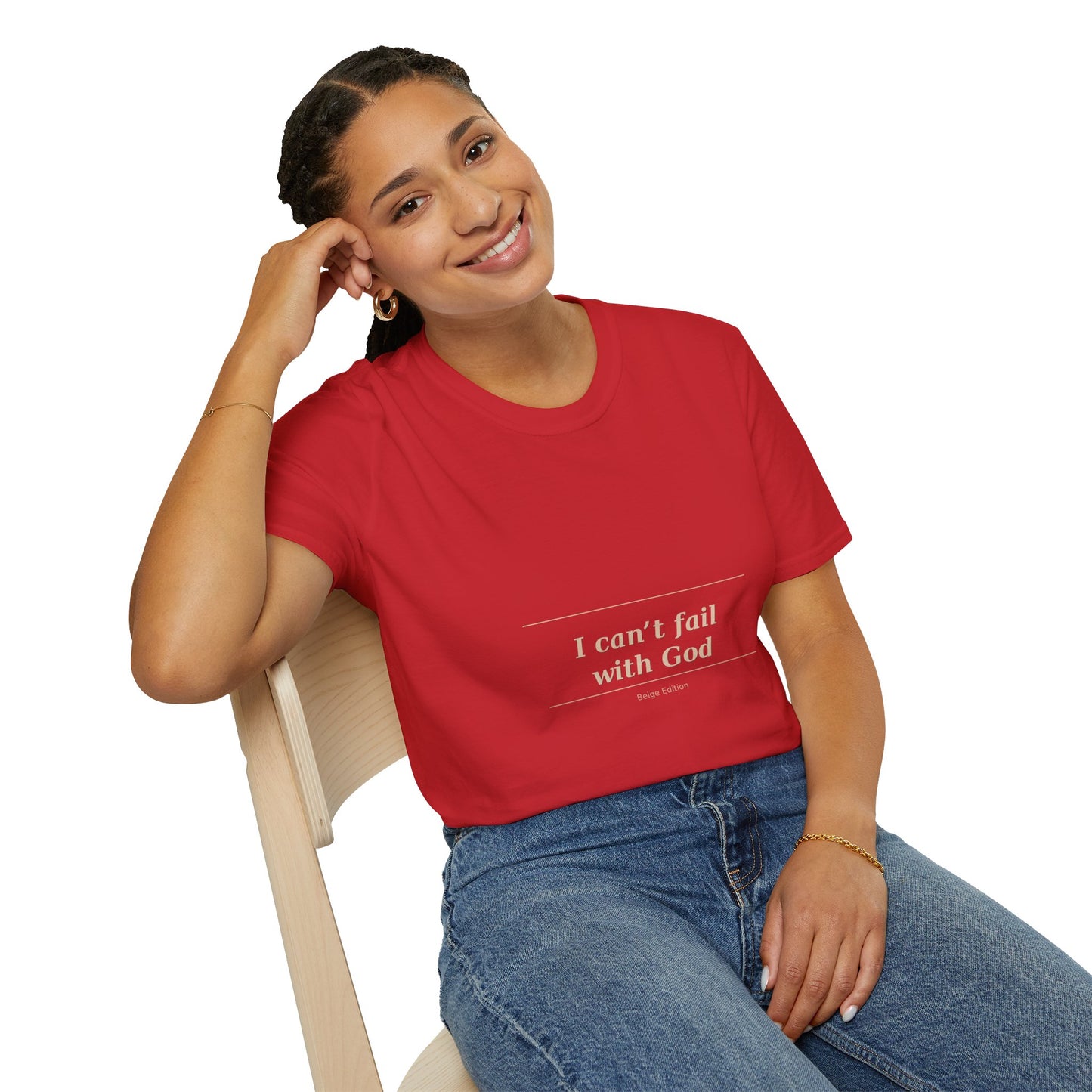 I Can't Fail With God T-Shirt