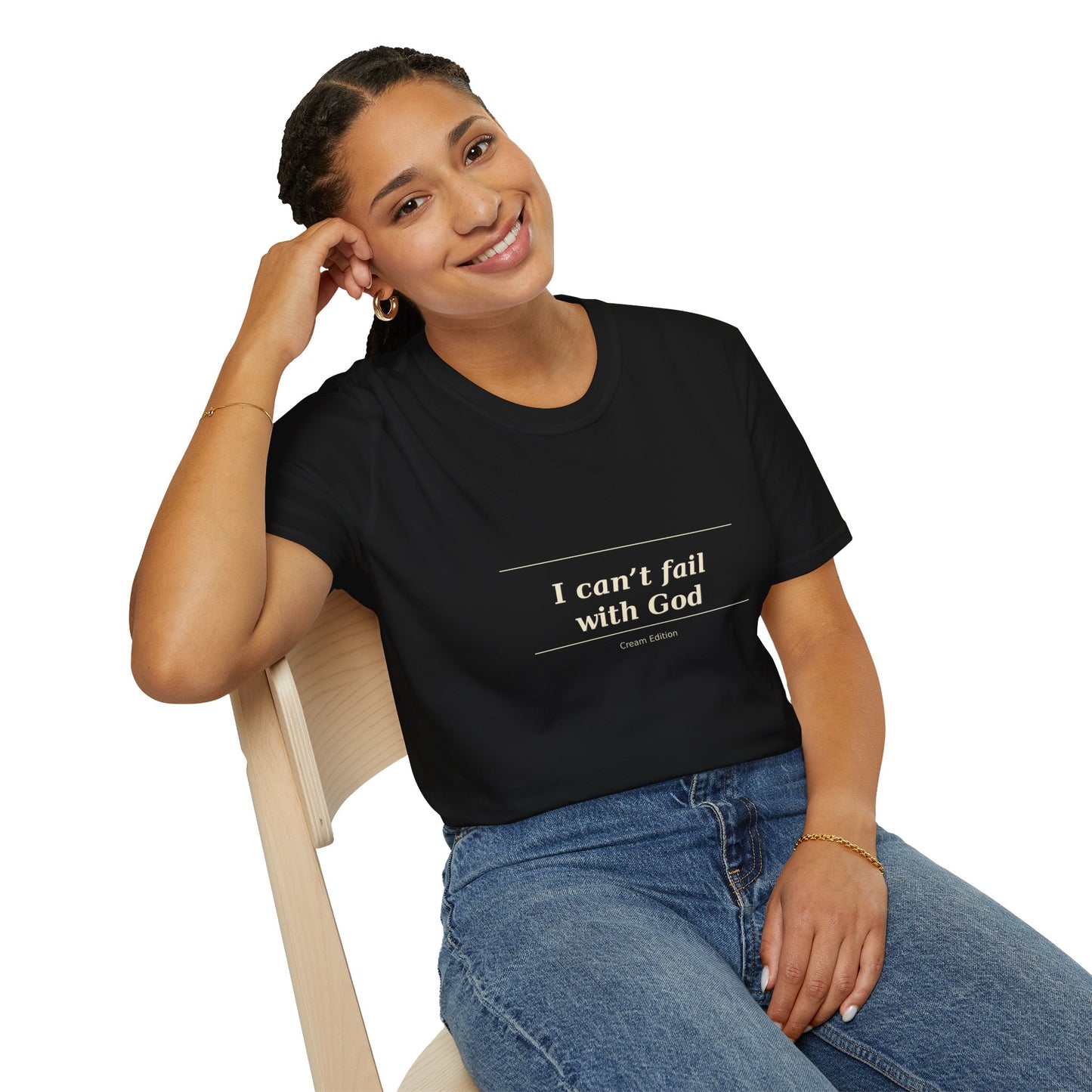 I Can't Fail With God T-Shirt